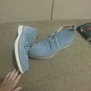 Blue shoes men size 11
